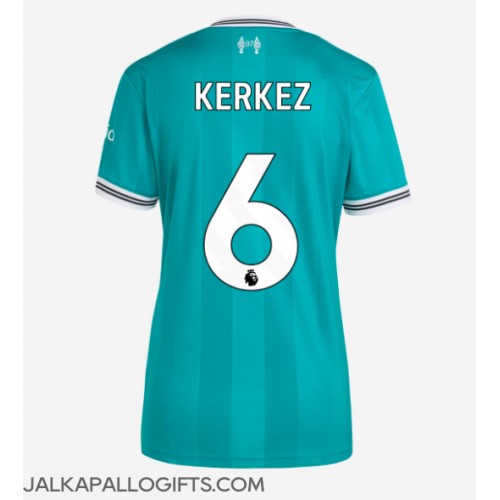 Liverpool Milos Kerkez #6 Kolmaspaita Naiset 2025-26 Lyhythihainen